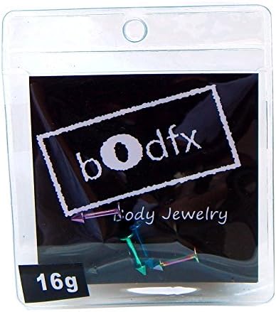 5 Piece Value Pack of Assorted Titanium Spike Labrets and Monroes