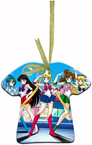 Fry Arten - Sailor Moon Custom Porcelain Gift Family Christmas Tree Ornament