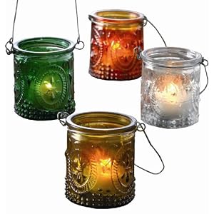 Tag Harvest Flea Market Lanterns, Set of 12, Assorted Colors by Tag