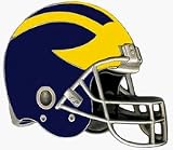 Michigan Wolverines (Helmet Shaped) Trailer Hitch Cover