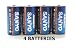 #1 Sanyo Premium Quality Alkaline C Size / LR14 / 1.5v Batteries for Flashlight, Clock, Alarms, Toys (4 Loose Batteries)