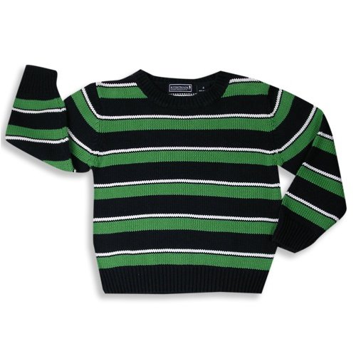 Buy Kitestrings – Boys Stripe Knit Sweater, Blue, Green