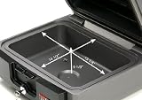 SentrySafe HD2100 FIRE-SAFE Waterproof Chest, 0.37 Cubic Feet, Silver Gray