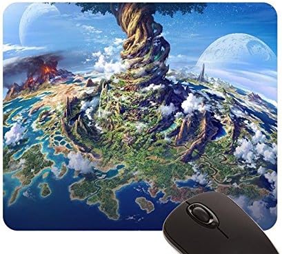 Beautiful Girl Atlus Landscape Sega Sekaiju No Meikyuu mouse pad (22x18cm)