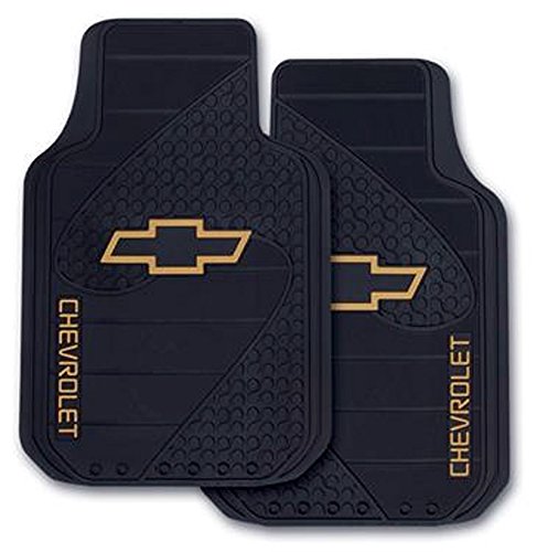 3 Pack Plasticolor 1381R01 Chevrolet Factory Style Trim-To-Fit Molded Front Floor Mats - Set of 2 per Package