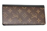 (ルイヴィトン)LOUIS VUITTON　M93800　モノグラムマカサー　ポルトフォイユタノン　長財布　並行輸入品