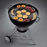 IMAGE OF Weber Gourmet BBQ System Griddle in Black for 22.5 Charcoal Grills