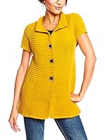 La Petite Parisienne Chaqueta Punto Justine (Mostaza)