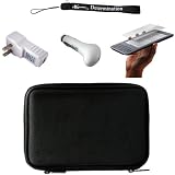USB Car Charger, USB Wall / Travel Charger, Earphones, and Screen Protector / Guard For Kindle Wireless Reading Device, Wi-Fi, 6