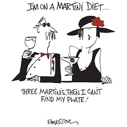 Martini Diet - White Nightshirt in a Bag