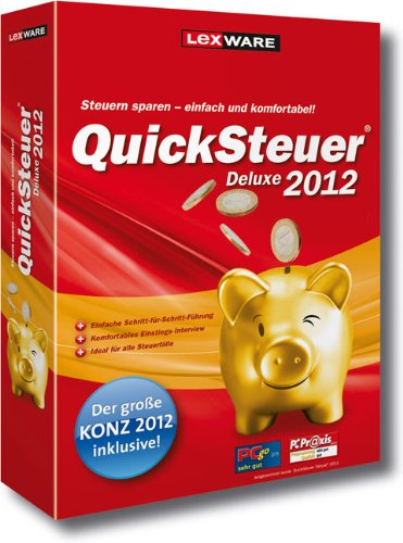 QuickSteuer Deluxe 2012 (Version 18.00) (f�r Steuerjahr 2011)