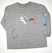 Adidas Kids Robotic Soccer LS Tee - Medium Size