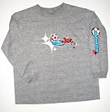 Adidas Kids Robotic Soccer LS Tee - Medium Size
