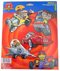 Warner Bros Looney Tunes 5 pc Magnet Set