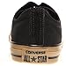 Converse Mens Chuck Taylor All Star Gum Bottom Black Sneaker - 5 Men - 7 Women