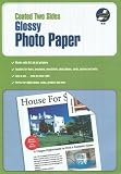 200 Sheets 8-1/2 x 11 inch 8.5 mil Glossy Double Sided Inkjet Photo Paper