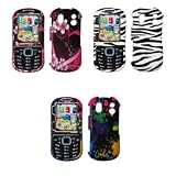 3 Pack of Design Snap-On Hard Cover Cases (Multi-Color Paint Splatter, Purp ....