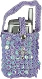 Cell Tote - Sequined Purple