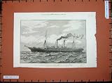 1891 Steamer Scot Union Steamship African Royal Mail