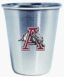 Arkansas Razorbacks (A) Stainless Steel Shot Glass (Set of 4)