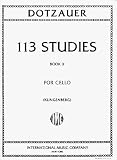 51F44kQkJ7L. SL160  113 Studies for Cello: Book II by Justus J. Friedrich Dotzauer