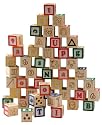 Maxim Jug of Wooden Blocks, 50-Pieces
