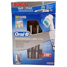 Oral-B Professional Care 8785 - 2 Handle PACK