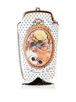 El armario de Lulú Funda de Gafas Charlestton Prismaticos Blanco Única