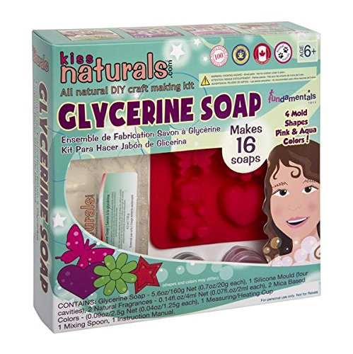 DIY Glycerine Soap Making Kit by Kiss Naturals (Packaging Ma