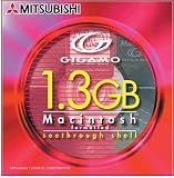 三菱化学メディア MO 3.5インチ 1.3GB Macフォーマット1枚シースルーシェル Pケース入 KR1G3M1S/