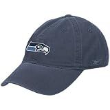 Seattle Seahawks Hats : Reebok Seattle Seahawks Navy Blue Ladies Basic Slouch Hat