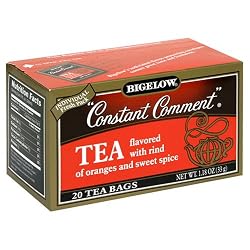 Bigelow Constant Comment Tea, 20-Count Boxes (Pack of 6)