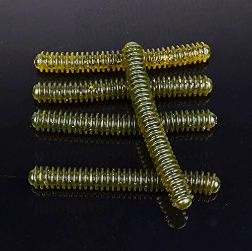 Fishing Baits Set Lot Soft Biat 1 Color Fishing Lure Bait Tackle 4"-10.16cm/6.73g Bass #20pcs #40pcs #60pcs (40)