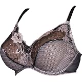 ANGELA Go2 Bra by Lipo in a Box Black w/Pink C-DDD 32-40