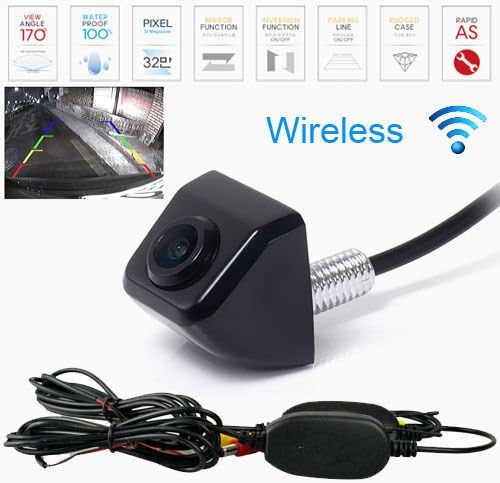 Wireless Car Rear View CCD 170° Night Camera Reverse Backup Parking camera