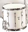 CB 12" x 14" White Marching Snare Drum