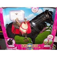 Paradise Horses Black Western Horse Poseable Horse