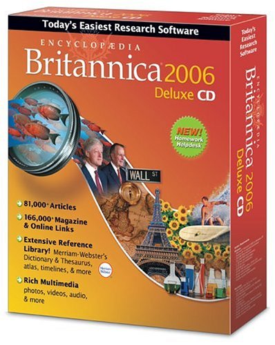 Software: Encyclopedia Britannica 2006 Deluxe