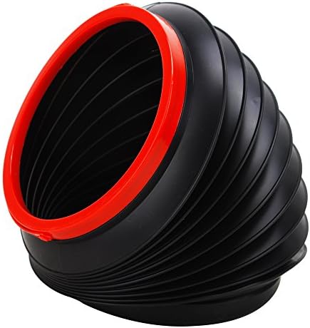 DWY Office Home Vehicle Car Garbage Rubbish Trash Bin Can Holder Beige/4L Plastic Auto Trash Bin Storage Bucket Cigarette Ashtray with Handle (1)