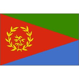 Eritrea Nylon Flag 3' x 5'