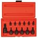 Sunex International 1820S 12 Pc. Internal Torx Socket Set - T10 thru T60