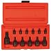 Sunex International 1820S 12 Pc. Internal Torx Socket Set - T10 thru T60
