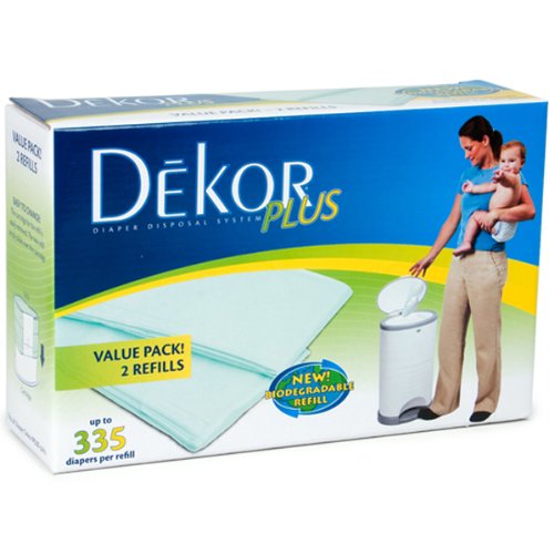 Buy Now at Amazon.com: Diaper Dekor Plus 2-pk. Refill