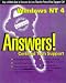Windows NT 4 Answers!: Certified Tech Support (Osborne