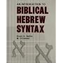 An Introduction to Biblical Hebrew Syntax
