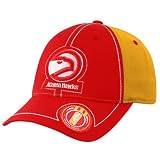 adidas Atlanta Hawks Red Retro Logo Flex Fit Hat