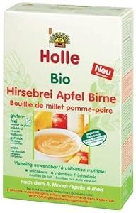 Holle Bio Babybrei Hirse Apfel Birne 250 gr: Amazon.de: Lebensmittel 