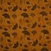 Batik Head Scarf - Gingko Leaves - 20" X 20"