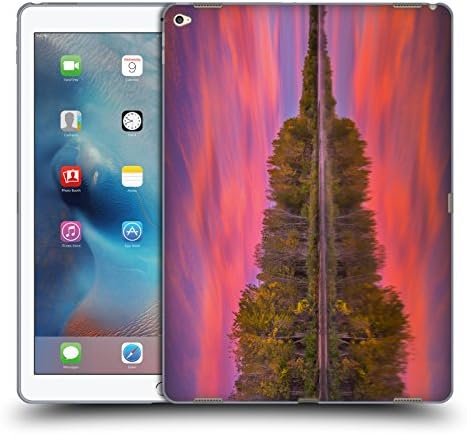 Official Darren White Flames On The Fence Master Fall Colours Soft Gel Case for Apple iPad Pro 12.9