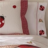 Lady Bug Yard Twin Sheet Set